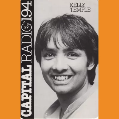 Kelly Temple Capital Radio photocard, 1982