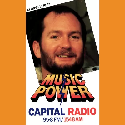 Kenny Everett Capital Radio Music Power photocard, 1987/88