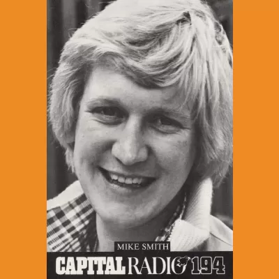 Mike Smith Capital Radio photocard, late 70s