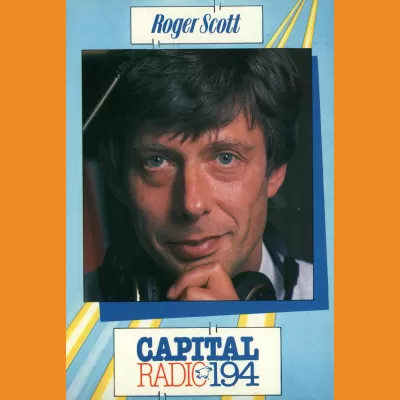 Roger Scott Capital Radio photocard, mid 80s