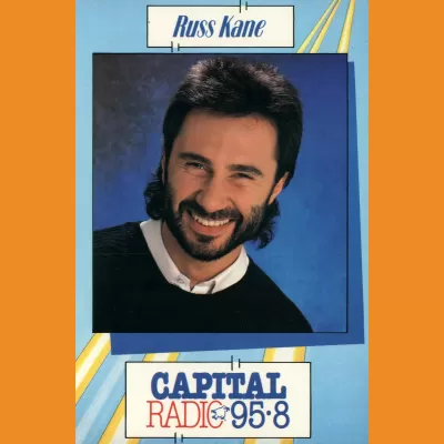 Russ Kane Capital Radio photocard, mid 80s