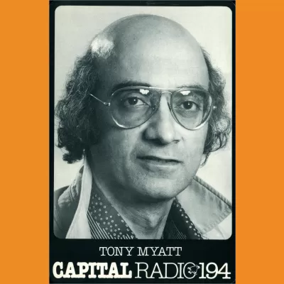 Tony Myatt Capital Radio photocard, early 80s