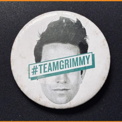 Nick Grimshaw Breakfast Show on Radio 1 #teamgrimmy launch badge, 2012