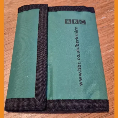 BBC Radio Berkshire velcro wallet