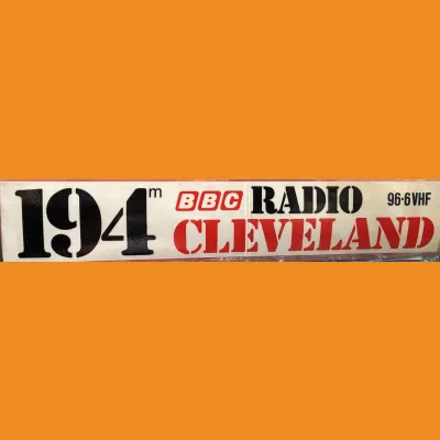 BBC Radio Cleveland 194M window sticker (early 80s)