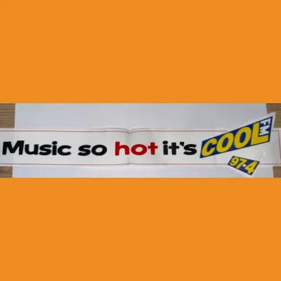 Cool FM sticker