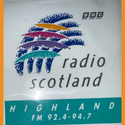 BBC Radio Scotland - Highland sticker
