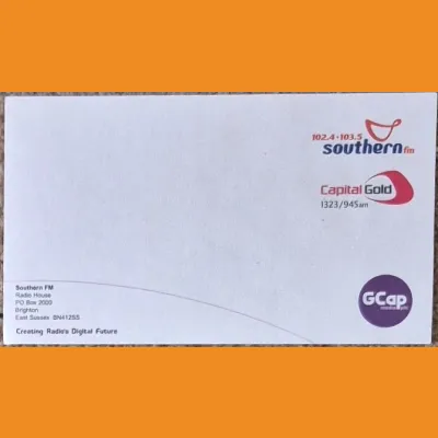 Southern FM / Capital Gold / GCap compliments slip, 2001/2