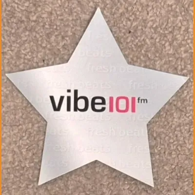 Vibe 101 Bristol star postcard, 2000s