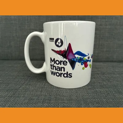 BBC Radio 4 More Than Words Festival mug, 2012