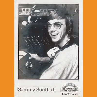 Sammy Southall - Radio Wyvern photo card mock-up 1982
