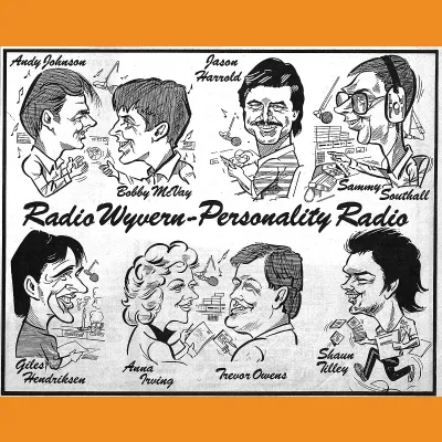Radio Wyvern Newspaper Advert - Late 1980s