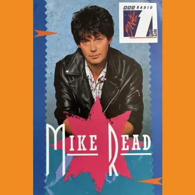 Mike Read BBC Radio 1 photocard, 1990/91