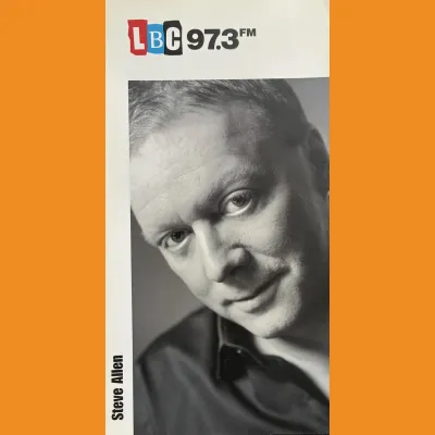 Steve Allen LBC photocard, 2000s