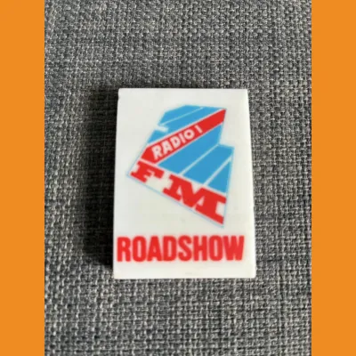 Radio 1 Roadshow eraser, 1988/89
