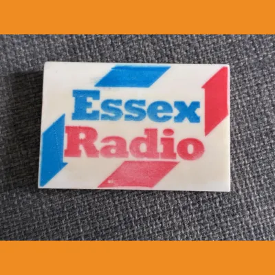 Essex Radio eraser, late 80s