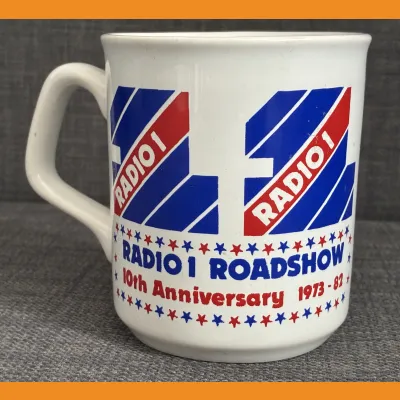 Radio 1 Roadshow 10th Anniversary Mug, 1982