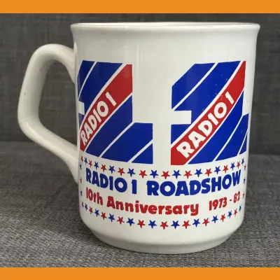 Radio 1 Roadshow 10th Anniversary Mug, 1982